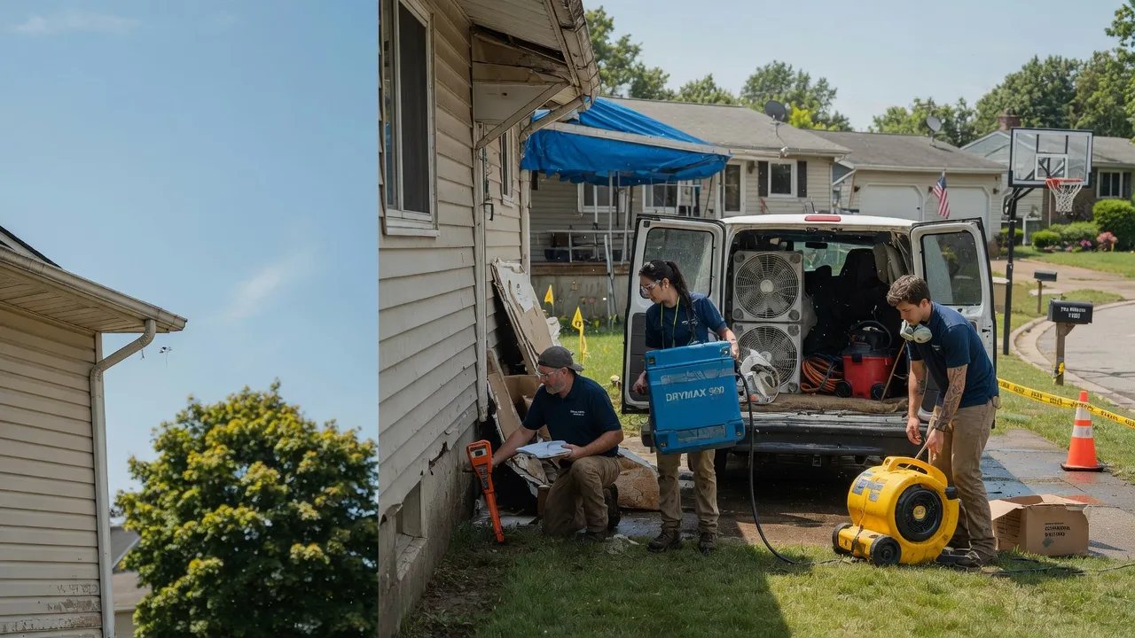 Ceiling Leak Cleanup in Alleman, IA near me